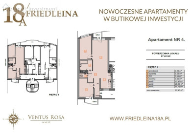 Mieszkanie Sprzedaż Kraków Kraków-Krowodrza Józefa Friedleina