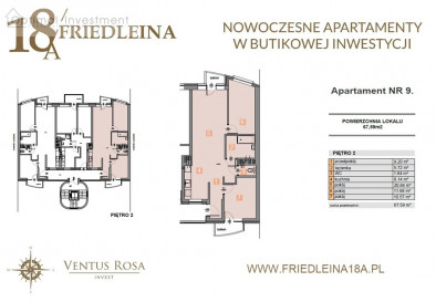 Mieszkanie Sprzedaż Kraków Kraków-Krowodrza Józefa Friedleina